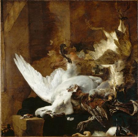 Jan Baptist Weenix Still Life with a Dead Swan oil painting picture